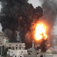 قصف جوي كثيف على غزة