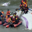 سقوط طائرة قرب عاصمة تايوان