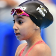 طفلة بحرينية تشارك في بطولة العالم للسباحة