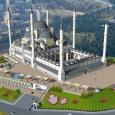 أردوغان يفتتح أكبر مسجد في تركيا