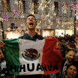 المكسيك يحتفل بالنصر على أبطال العالم