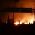 قصف جوي في محيط مطار دمشق