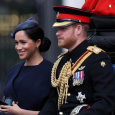 حضر الأمير البريطاني هاري وزوجته ميجان عرضا عسكريا أقيم تكريما للملكة إليزابيث