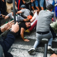 عنف الشرطة في مليونية الجزائر