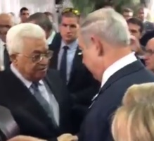 عباس معزياً نتانياهو بشمعون بيريز