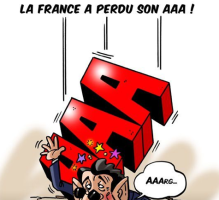 فرنسا تفقد تصنيف AAA