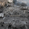 تدمير مقر رئاسة الحكومة في غزة