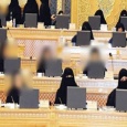 صحيفة سعودية إلكترونية تطمس وجوه عضوات مجلس الشورى غير المحجبات