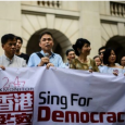 هونغ كونغ: متظاهرون يدعون للديموقراطية قبل زيارة شي جينبينغ